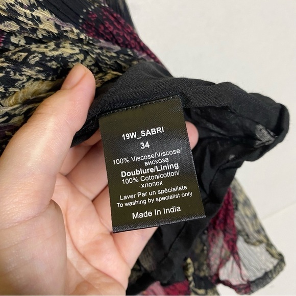 $263 Mes Demoiselles Paris Sabri Blouse Size FR 34 or US 2 - Picture 13 of 14